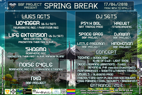 17/04/2010 SPRING BREAK - BOOMBASS FANTASIA PROJECT