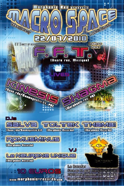 22/07/2010 MACROSPACE party - Batofar